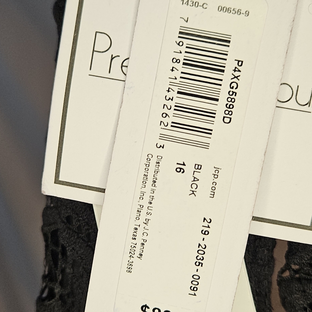 Premier Amour Chic Black Lace V-Neck Wide Leg Jumpsuit - Picture 8 of 11